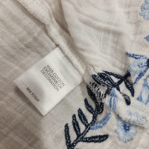 J. Jill Embroidered Floral Kimono Cardigan Small - Picture 5 of 6